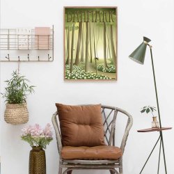 ViSSEVASSE Danmark Plakat - Anemoner