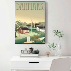 ViSSEVASSE Danmark Plakat - Kolonihaverne
