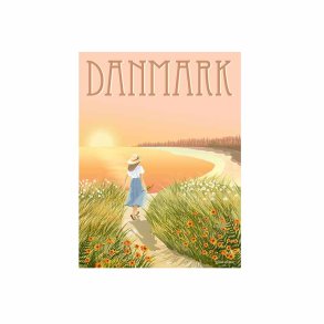ViSSEVASSE Danmark Plakat Bugten 30x40 cm