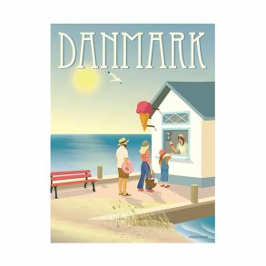 ViSSEVASSE Danmark Plakat Ishuset 50x70 cm