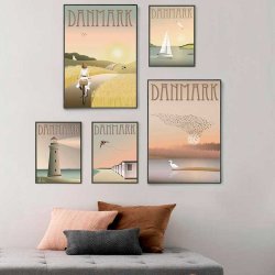 ViSSEVASSE Danmark Plakat - Markerne