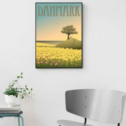 ViSSEVASSE Danmark Plakat - Rapsmarkerne