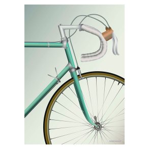 ViSSEVASSE Go Baby Plakat - Racing Bicycle