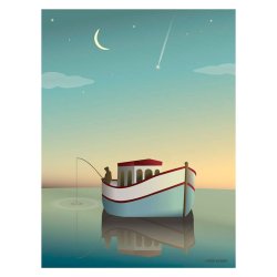 ViSSEVASSE Go Baby Plakat - The Fisherman