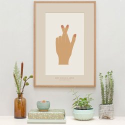 ViSSEVASSE Mindfulness Plakat - Good Things Will Happen