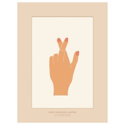 ViSSEVASSE Mindfulness Plakat - Good Things Will Happen