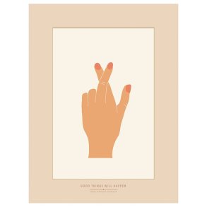 ViSSEVASSE Mindfulness Plakat - Good Things Will Happen