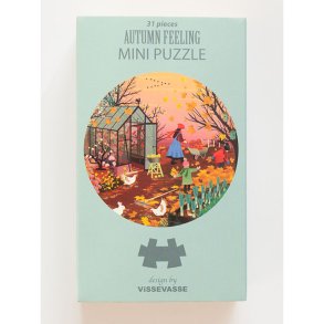 VISSEVASSE Mini Puslespil AUTUMN FEELING 31 Brikker