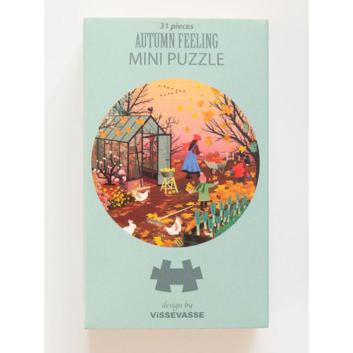 VISSEVASSE Mini Puslespil AUTUMN FEELING 31 Brikker