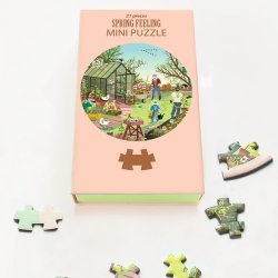 VISSEVASSE Mini Puslespil SPRING FEELING 31 Brikker