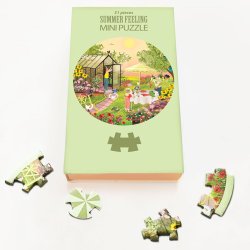 VISSEVASSE Mini Puslespil SUMMER FEELING 31 Brikker