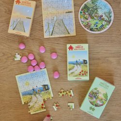 VISSEVASSE Mini Puslespil SUMMER FEELING 31 Brikker