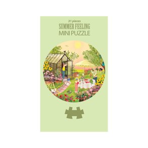 VISSEVASSE Mini Puslespil SUMMER FEELING 31 Brikker