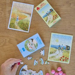 VISSEVASSE Mini Puslespil SUMMER LIFE 42 Brikker