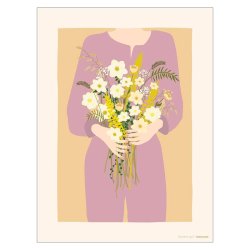 ViSSEVASSE Nature Plakat - Garden Girl