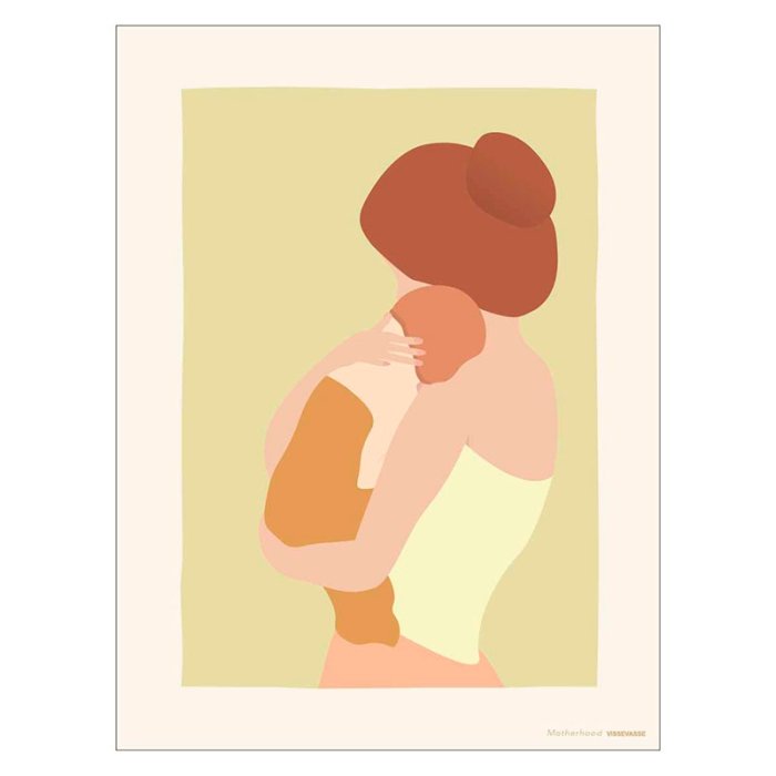 ViSSEVASSE Mindfullness Plakat - Motherhood