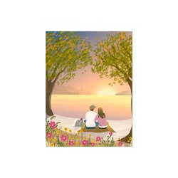 VISSEVASSE Plakat - Peaceful Moment