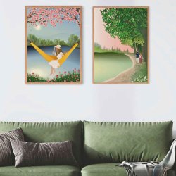 VISSEVASSE Plakat - Walking Together