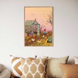 ViSSEVASSE Plakat Autumn Feeling 30x40 cm 