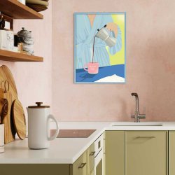 ViSSEVASSE Plakat Coffee First, People Later 50x70 cm