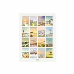 ViSSEVASSE Danmark Plakat Danmarksmotiver #2 30x40 cm