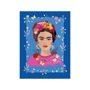 ViSSEVASSE Plakat Frida Kahlo 30x40 cm