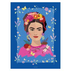 ViSSEVASSE Plakat Frida Kahlo 50x70 cm