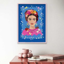 ViSSEVASSE Plakat Frida Kahlo 30x40 cm