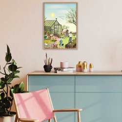 ViSSEVASSE Plakat Spring Feeling 50x70 cm
