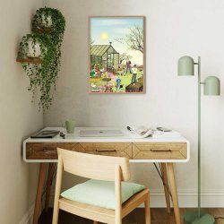 ViSSEVASSE Plakat Spring Feeling 50x70 cm