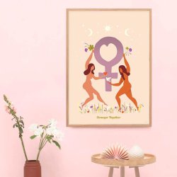 VISSEVASSE Sttte Plakat - Stronger Together