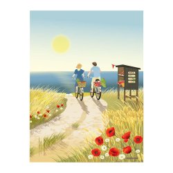 ViSSEVASSE Plakat SUMMER LIFE 50x70 cm 