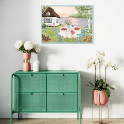 ViSSEVASSE Plakat Sweet Strawberries 50x70 cm