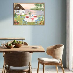 ViSSEVASSE Plakat Sweet Strawberries 50x70 cm