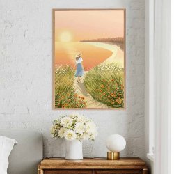 ViSSEVASSE Plakat The Bay 50x70 cm