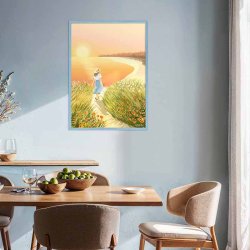 ViSSEVASSE Plakat The Bay 50x70 cm