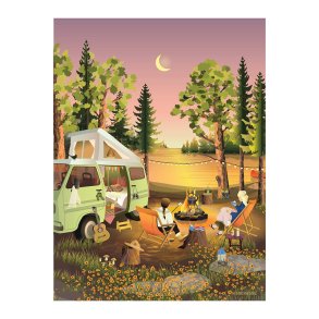 ViSSEVASSE Plakat Van Life 50x70 cm