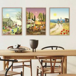 ViSSEVASSE Plakat Van Life 30x40 cm