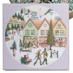 ViSSEVASSE Puslespil - White Christmas 