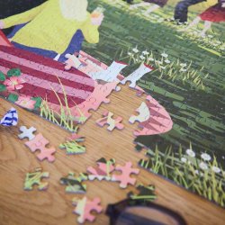 VISSEVASSE Puslespil GARDEN PARTY 1000 Brikker