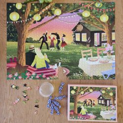 VISSEVASSE Puslespil GARDEN PARTY 1000 Brikker