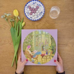 VISSEVASSE Puslespil MORNING GLOW 1000 Brikker