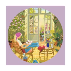 VISSEVASSE Puslespil MORNING GLOW 1000 Brikker