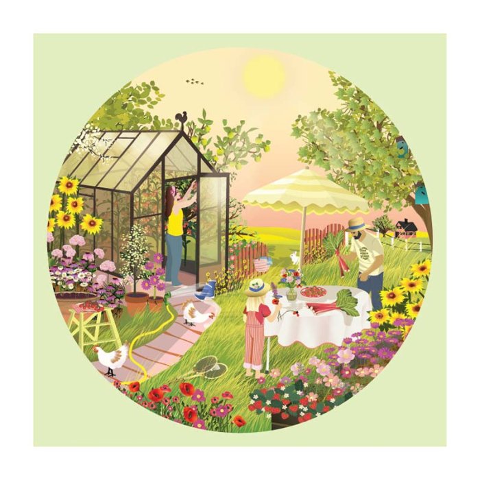 VISSEVASSE Puslespil SUMMER FEELING 1000 Brikker