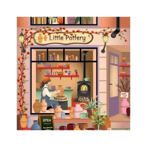 VISSEVASSE Puslespil LITTLE POTTERY 150 Brikker