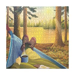 VISSEVASSE Puslespil HIKING &amp; ME 500 Brikker