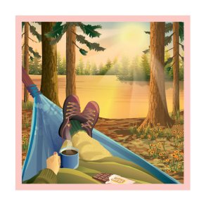 VISSEVASSE Puslespil HIKING & ME 500 Brikker