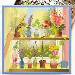 VISSEVASSE Puslespil PLANTS &amp; ME 500 Brikker