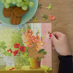 VISSEVASSE Puslespil PLANTS &amp; ME 500 Brikker