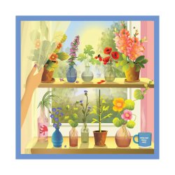 VISSEVASSE Puslespil PLANTS &amp; ME 500 Brikker